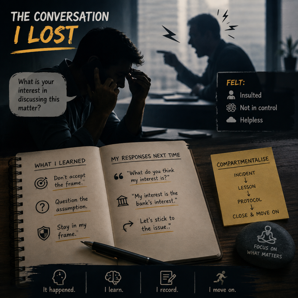 The Conversation I Lost