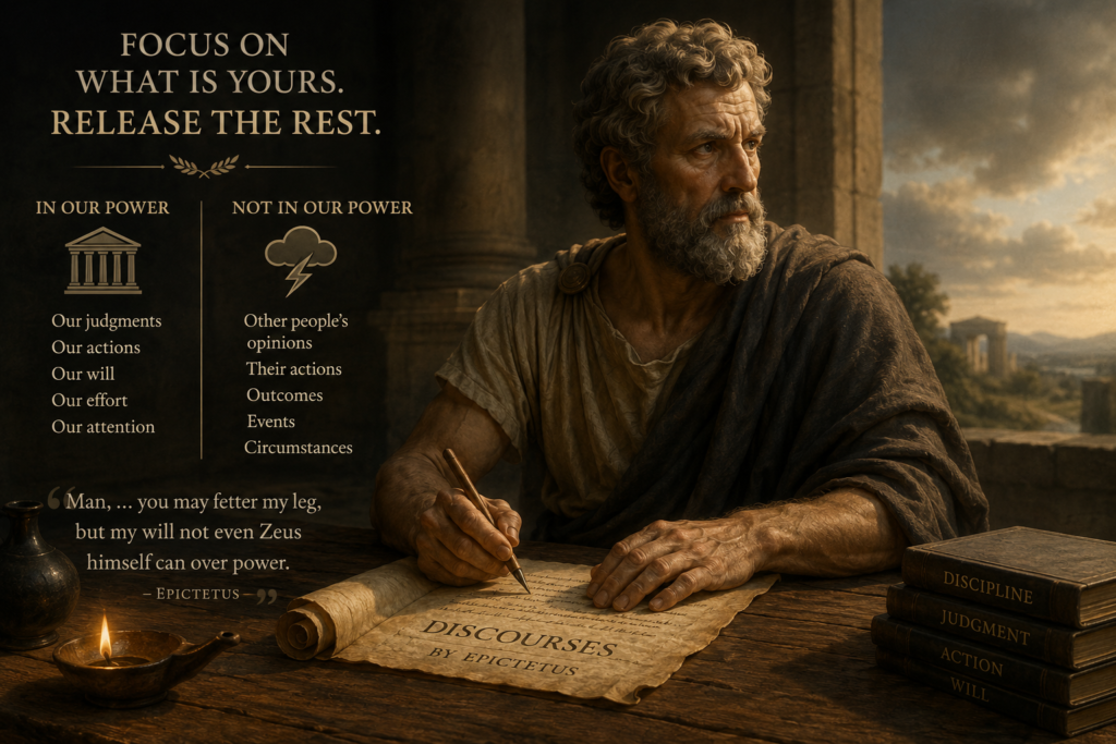 Of the Things Which Are in Our Power and Not in Our Power